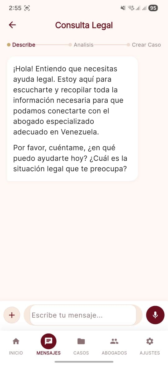 Consulta legal con IA