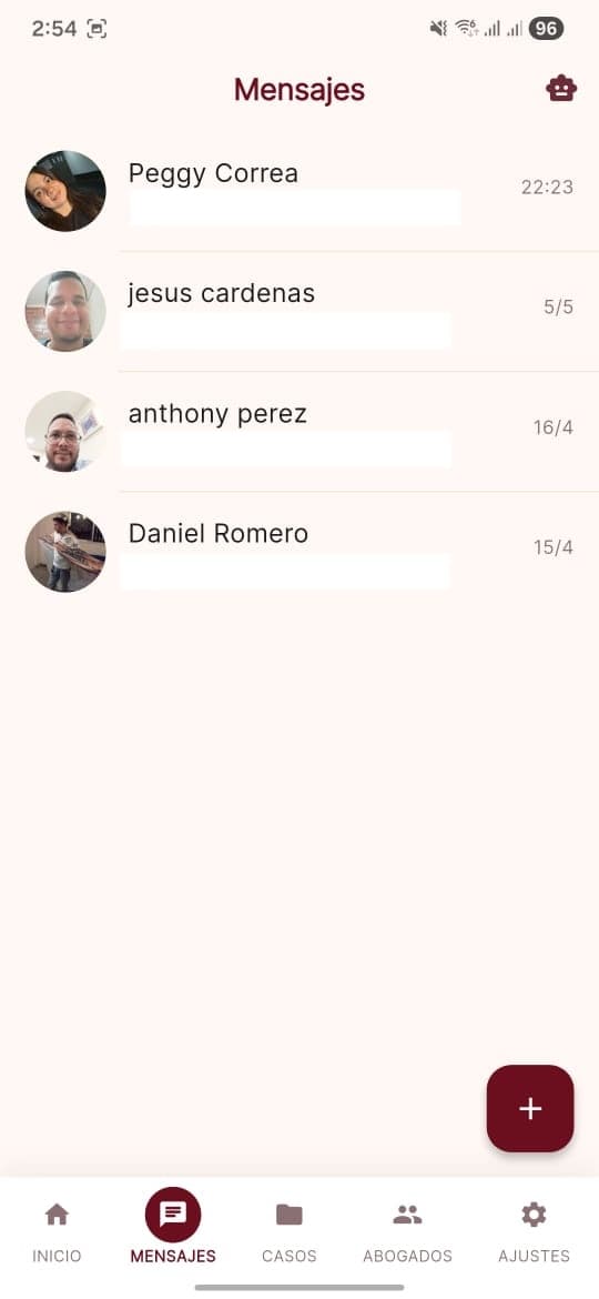 Mensajes